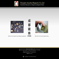 成都右任磁性材料有限公司-成都磁钢|成都磁铁|成都强磁力棒|600度耐高温磁铁|钐铁氮磁铁|编码器磁铁环|除铁器|磁力轮